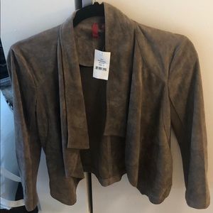 Mocha Suede Jacket from Saks